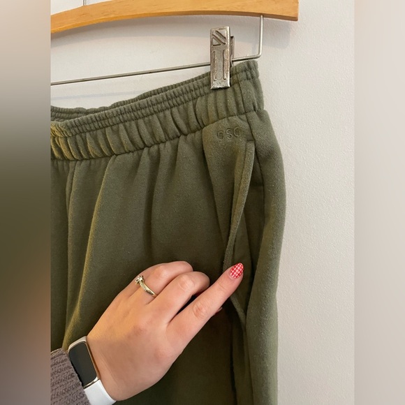 DSG Army Green Sweat Set with Quilted Sweatshirt - Picture 6 of 8